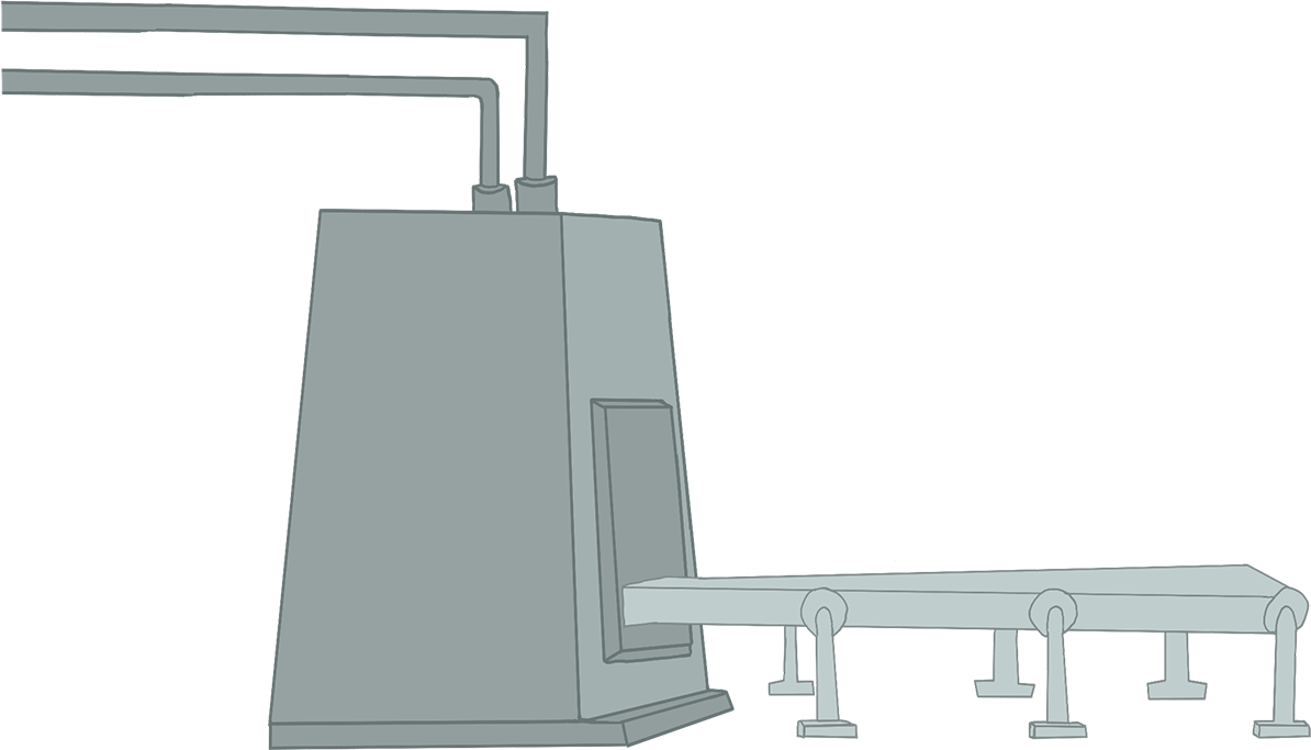 conveyor belt machine